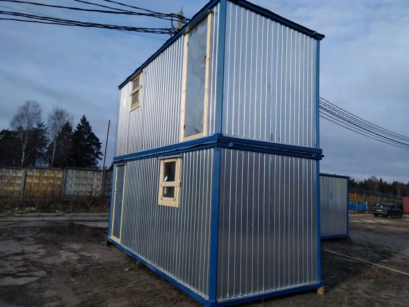 Строительная бытовка 10х3 м